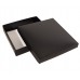 Sober ask och lock 160x160x32 mm svart (100-pack) - Pralinaskar - Pris 650.00 - Artikelnummer LB16183220-100