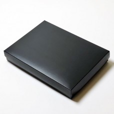 Sober ask och lock 220x160x32 mm svart (100-pack)