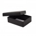 Sober-series box and lid 112x82x32 mm black (100-pack)
