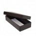 Sober-series box and lid 159x78x32 mm black (100-pack)
