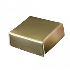 Ask med lock 30x30x15 mm guld (100-pack)
