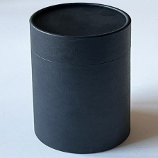 Cardboard tube black 66x90mm, 25p