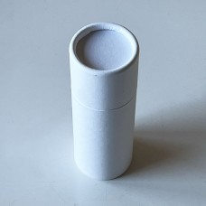 Cardboard tube white food appr 32x90mm 25-pack