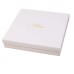 Brilliance box and lid 125x125x30 mm white
