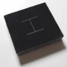 Insats smycken 78x82x15 mm svart (100-pack)