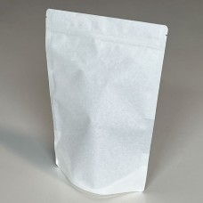 Standup pouches white 160x80x270 mm 50-pack