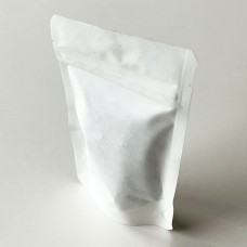 Standup pouches white 85x50x145 mm 50-pack
