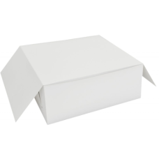 Klassisk Tårtkartong 280x280x100 mm Vit (100-pack)