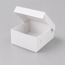 Klassisk Tårtkartong 140x110x80 mm Vit (500-pack)