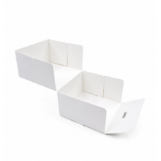 Quick Cake Box 180x180x100 mm – Vit (15-pack)