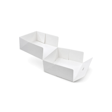 Quick Cake Box 260x260x120 mm – Vit (10-pack)