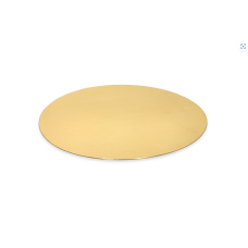Tårtbricka  i Guld 240 mm (10-pack)
