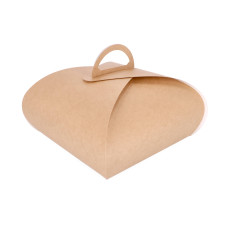 Tårtkartong Tulpan 300x300x190 mm Brun (25-pack)