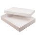 Sober ask och lock 220x160x32 mm vit (100-pack)