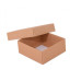 Sober ask och lock 78x82x32 mm natur (100-pack)