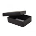 Sober ask och lock 112x82x32 mm svart (100-pack)