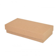 Sober ask och lock 159x78x32 mm natur (100-pack)