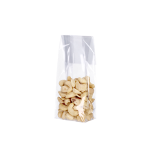 Cellofanpåse 55x35x180 mm plast OPP-påse med limmad blockbotten (100-pack)