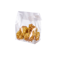 Cellofanpåse 140x80x240 mm plast OPP-påse med limmad blockbotten (100-pack)