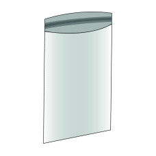 Cellofanpåse med tejp 122x165+30mm (100-pack)