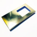 Prov: Ask till chokladkaka 160x80x15 mm guld blank 