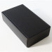 Gift box Linnepräglad 340x180x90mm svart 2 flaska (30-pack)