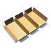 Insats i filer 112x82x19 mm naturbrun kartong (100-pack)