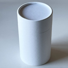 Papptub vit livsmedelsgodkänd 66x120mm 24-pack