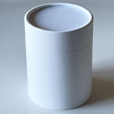 Papptub vit livsmedelsgodk 66x90mm 25-pack