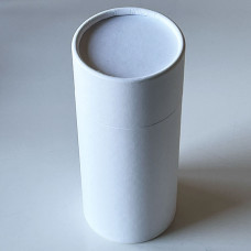 Papptub vit livsmedelsgodkänd 66x150mm 24-pack