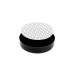 Plastburk rund med svart lock Ø83x70 mm, 300ml, 12-p