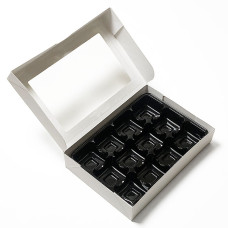 QuickBox 159x112x30 mm vit (250-pack)