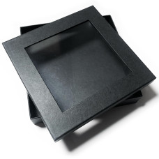 Regent Box fönster 125x125x30 mm svart