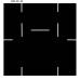 Smyckesask Drawer Box 71x71x28 mm vit
