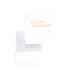 Brilliance ask och lock 50x50x40 mm vit