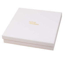Brilliance ask och lock 133x133x32 mm vit