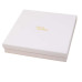 Brilliance ask och lock 160x160x30 mm vit