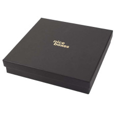 Brilliance ask och lock 133x133x32 mm svart