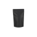 Doypack Standup Zip-påse Svart 160x80x270 mm 100-P