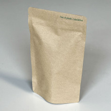 Doypack Standup Zip-påse Naturbrun 85x50x140 mm 100-P