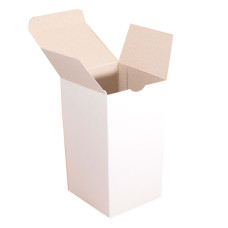 Kapsel 80x80x150 mm vit (100-pack)